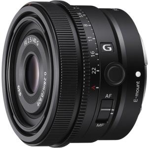 ソニー SEL40F25G デジタル一眼カメラα[Eマウント]用レンズ FE 40mm F2.5 G ブラック｜yamada-denki