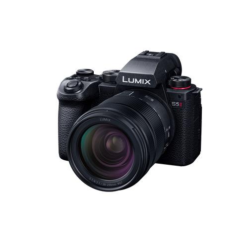 パナソニック DC-S5M2H LUMIX S5II 高倍率ズームレンズキット ミラーレス一眼 ブラ...