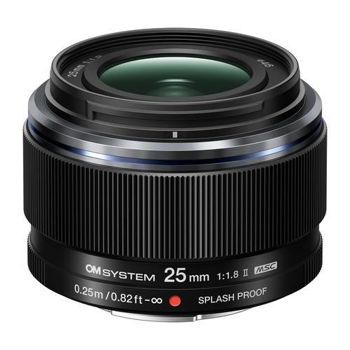 OMデジタルソリューションズ 25mm F1.8 II 交換レンズ OM SYSTEM ブラック