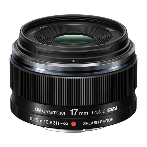 OMデジタルソリューションズ 17mm F1.8 II 交換レンズ OM SYSTEM ブラック