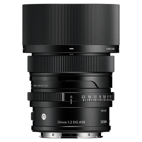 シグマ 50mm F2 DG BLACK 交換用レンズ Contemporary ライカLマウント用