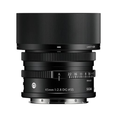 シグマ 45mm F2.8 DG BLACK 交換用レンズ Contemporary ライカLマウン...