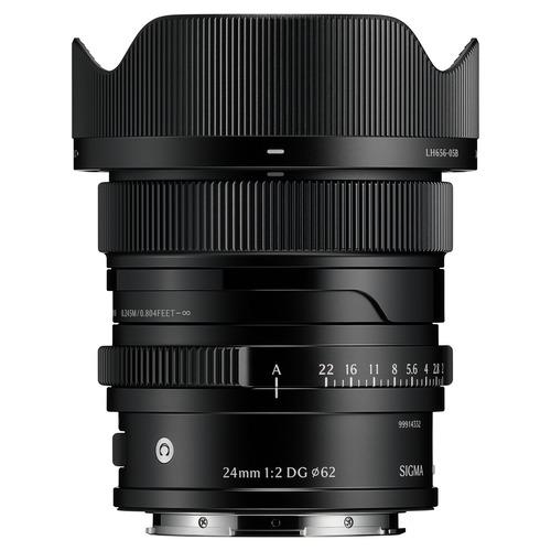 シグマ AF 24MM F／2 DG (C) (BK) 交換用レンズ Contemporary ライ...