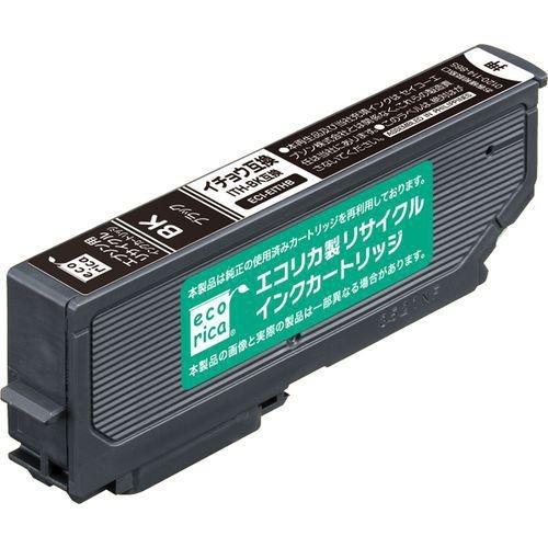 エレコム ECI-EITH-B エコリカ 互換リサイクルインクカートリッジ エプソン ITH-BK ...