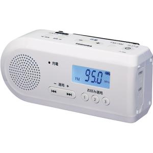 東芝 TY-JKR6-W FM／AM充電ラジオ ホワイト｜yamada-denki