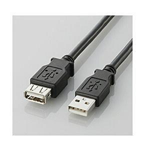 エレコム U2C-E30BK USB2.0延長ケーブル(A-A延長タイプ) 3.0m｜yamada-denki