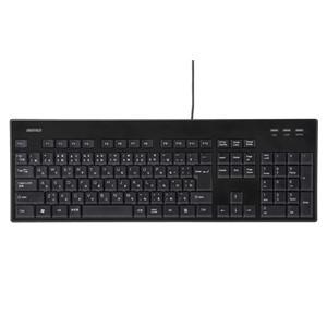 バッファロー BSKBU12BK 水洗い対応キーボード
