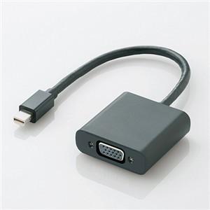 エレコム AD-MDPVGABK miniDisplayPort変換アダプタ forAPPLE VGA