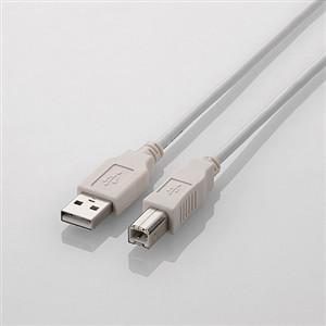 エレコム U2C-BN20WH USB2.0ケーブル 2.0m ホワイト
