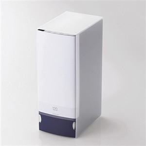 エレコム CCD-FB120BU CD/DVD/Blu-ray対応ファイルケース 120枚収納 不織...