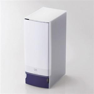 エレコム CCD-FS120BU CD/DVD対応ファイルケース 120枚収納 不織布 ディスクファ...