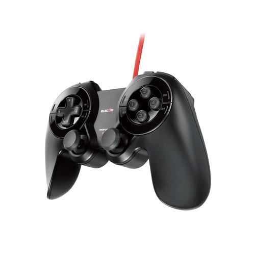 ゲームパッド エレコム PC 有線 JC-DUX60BK マクロ機能搭載“DUX”MMO有線ゲームパ...