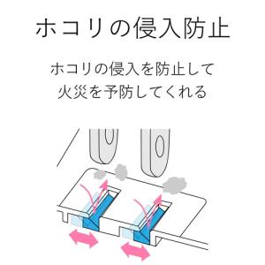エレコム T-KST02-22430WH 電源...の詳細画像2