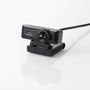 エレコム WEBカメラ UCAM-C980FBBK フルHD 30FPS 800万画素