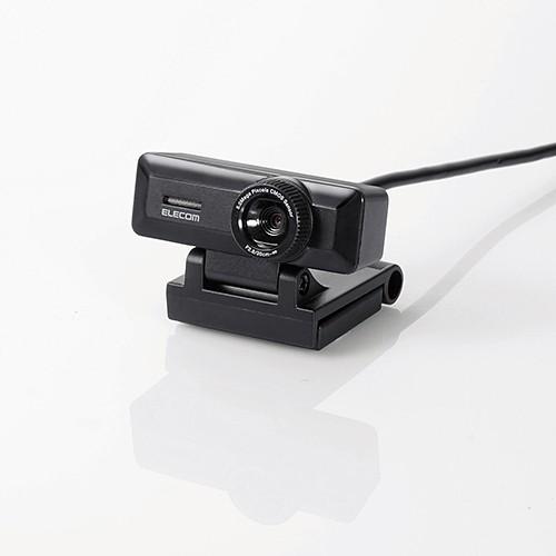 Webカメラ エレコム PC パソコン UCAM-C750FBBK 高精細Full HD対応500万...