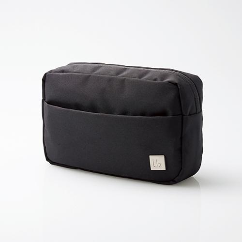 エレコム BMA-UBGP01BK スタンダードキャリングバッグ「UB」(ガジェットポーチ) ブラッ...