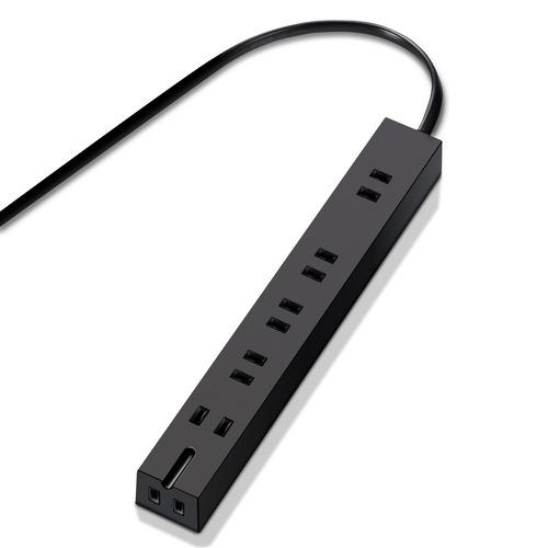 エレコム T-KM01-2650BK 電源タップ 5m 超強力マグネット付き 6個口(3ピン1個含む...