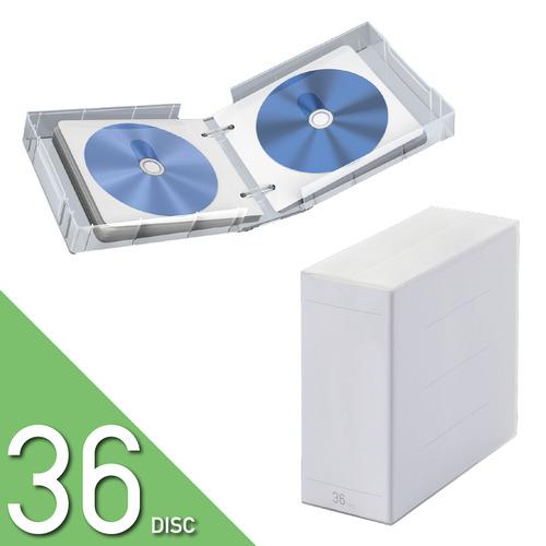 エレコム CCD-FBB36CR Blu-ray/DVD/CD対応クリアケース ポリプロピレン樹脂 ...