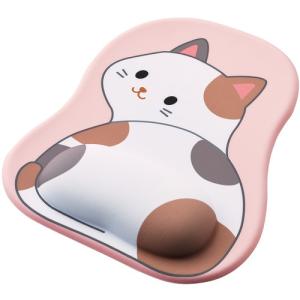 エレコム MP-AN05CAT マウスパッド アニマル ウレタンゲル採用 振り向きアニマル柄 ネコ｜yamada-denki