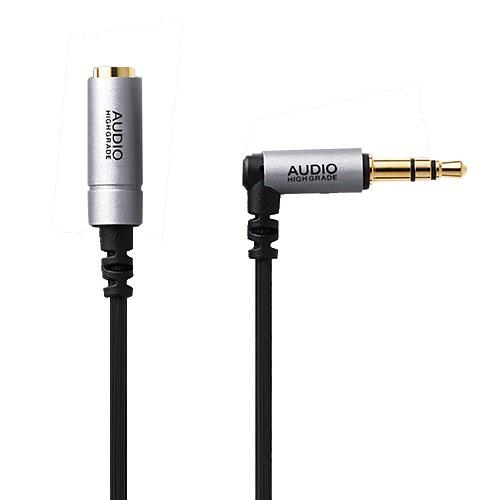 エレコム EHP-35ELN30SV ヘッドホン・イヤホン用延長コード(耐ノイズモデル) 3m シル...