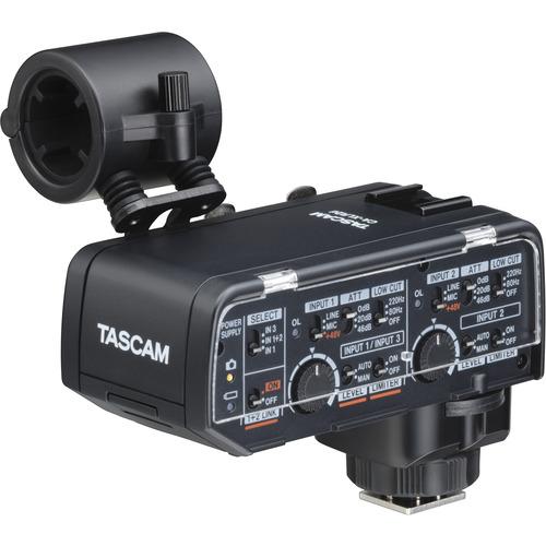 TASCAM CA XLR2D F ミラーレスカメラ対応XLRマイクアダプター 富士フィルム用 タス...