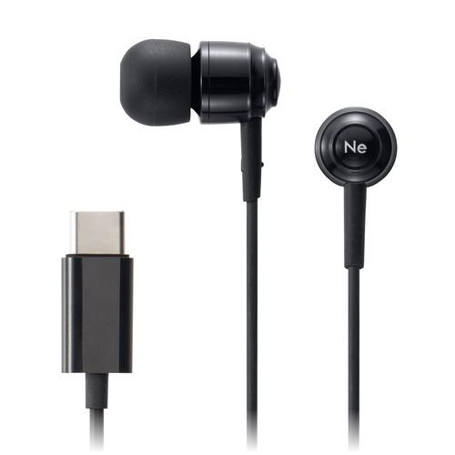 ラディウス HP-Q10CK インナーイヤー型イヤホン USB-Cコネクタ採用