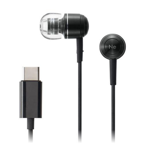 ラディウス HP-Q50CK ハイレゾ対応 インナーイヤー型イヤホン USB-Cコネクタ採用 (24...