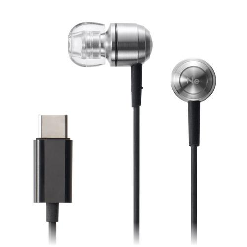 ラディウス HP-Q50CS ハイレゾ対応 インナーイヤー型イヤホン USB-Cコネクタ採用 (24...