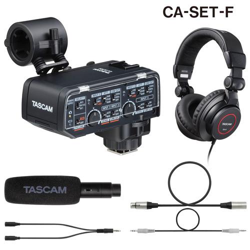 TEAC CA-SET-F カメラ用XLR マイクアダプター CA-XLR2d-F スターターセット...