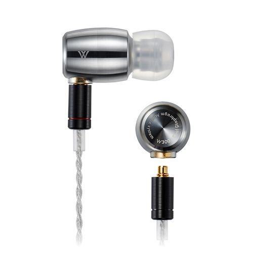 ラディウス HP-W300 有線イヤホン カナル型 チタニウム合金筐体採用 3.5mm ミニプラグ