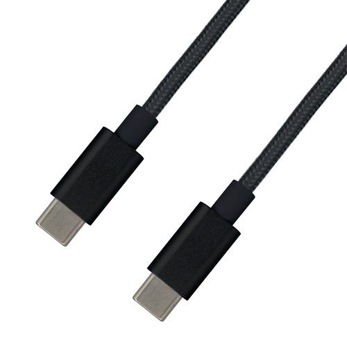 meteora CBCC001BK Type-C to Type-Cケーブル 急速充電対応 1.2m...
