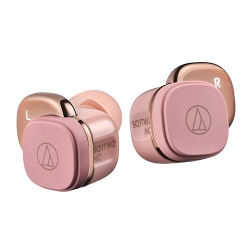 オーディオテクニカ ATH-SQ1TW2NC PK ワイヤレスヘッドホン アクティブノイズキャンセリ...