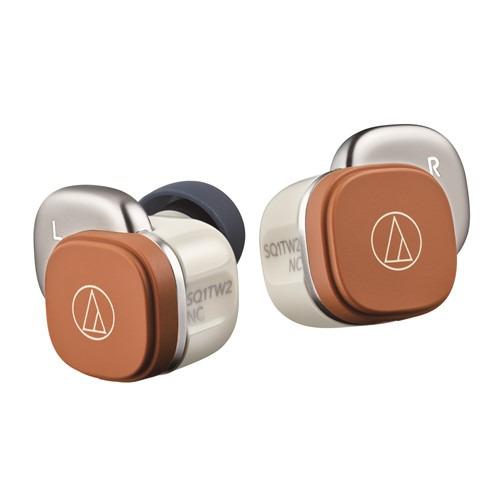 オーディオテクニカ ATH-SQ1TW2NC WCM ワイヤレスヘッドホン アクティブノイズキャンセ...