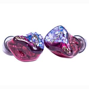 SeeAudio Kaguya 有線イヤホン カナル型 3.5mm ミニプラグ パープル