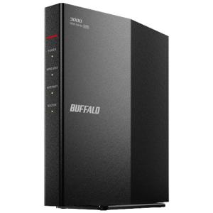 BUFFALO WSR3000AX4L 無線LAN親機 Wi-Fi 6対応 ビームフォーミング MU-MIMO対応 ブラック