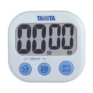 タニタ ホワイト でか見えタイマー TANITA TD-384