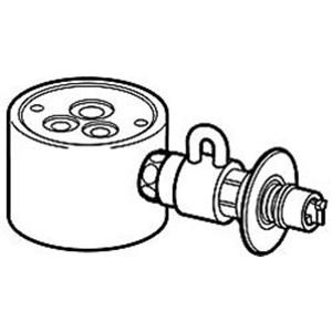 B98-AU6 三栄 SANEI シングル混合栓用分岐アダプター 送料無料 : 住設