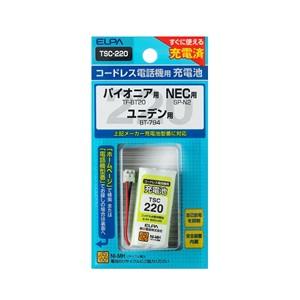 ELPA TSC-220 電話子機用充電池