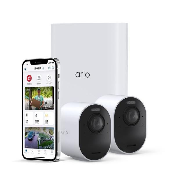 Arlo（アーロ） VMS5240-200APS 屋外用ネットワーク防犯カメラ 4K対応