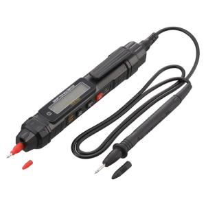 オーム電機 TST-DP24 ペン型デジタルマルチテスター 測定項目自動検知 4000カウント表示 ブラック