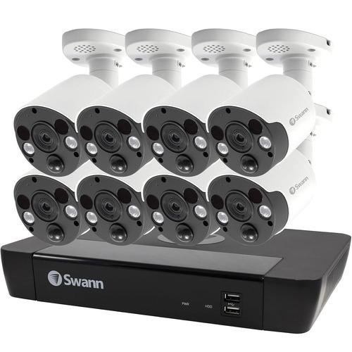 SWANN SWNVK-885808-DS 防犯カメラ NVRシステム 8ch 4Kカメラ8台セット...