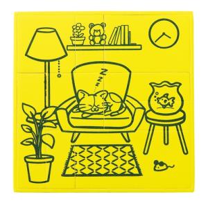 アーテック 大冒険!ねこのおへや脱出パズル 9481の詳細画像2