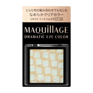 資生堂（SHISEIDO） マキアージュ ドラマティックアイカラー （パウダー） GR111 ミントショコラ（パール） ミントショコラ (1g)｜yamada-denki