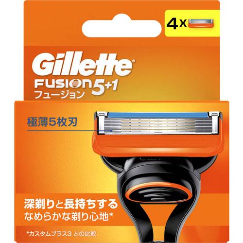 P&amp;Gプレミアムビューティ フュージョン マニュアル 替刃4B 4個入