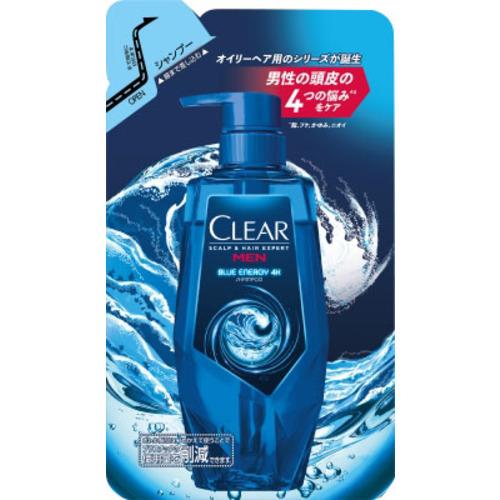 ユニリーバ クリア ブルーエナジー4x スカルプシャンプー 詰替 280g