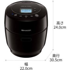 シャープ KN-HW10G-B 自動調理鍋 ホ...の詳細画像2