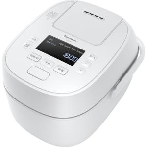 【アウトレット超特価】パナソニック SR-W10A-W 可変圧力IHジャー炊飯器 おどり炊き 5.5合 ホワイト SRW10AW