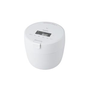 【アウトレット超特価】パナソニック SR-CR10B-W 圧力IHジャー炊飯器 0.5〜5合炊き ダイヤモンド竈釜でおいしく炊き上がる ホワイト