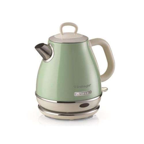 アリエテ 2868GN デンキケトル 1L レトロデザイン グリーン