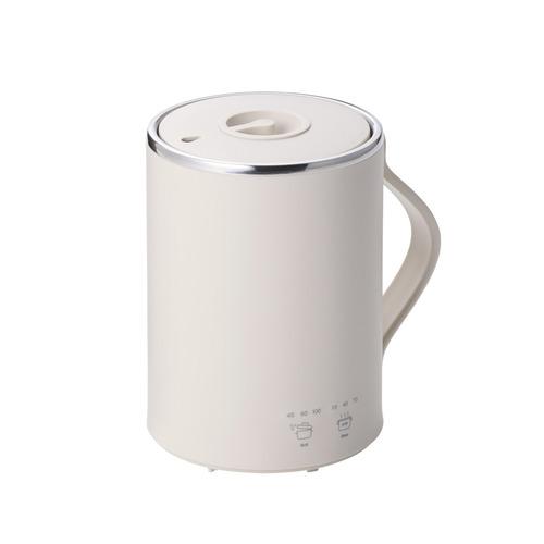 テスコム TGM20A-C マグカップ型電気なべ Cook Mug(ベージュ) 350ml 卓上調理...